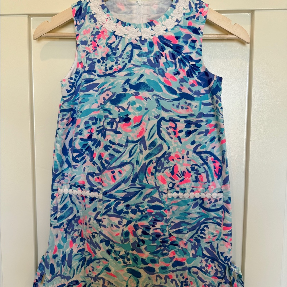 Lilly Pulitzer Kids Dress - Blue and Pink Floral